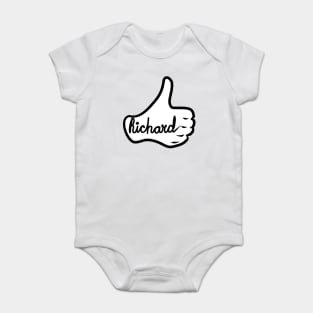 Men name Richard Baby Bodysuit